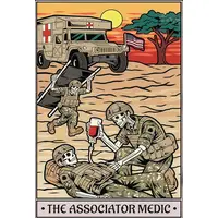 Магнит акриловый Black series №145 5 на 8 см сувенир подарок