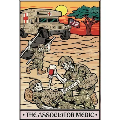 Магніт акриловий Black series №145 5*8 см сувенір подарунок