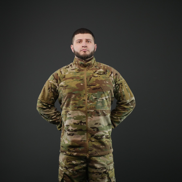 Флісова кофта Militex Windblock Tactical Multicam mod. 6