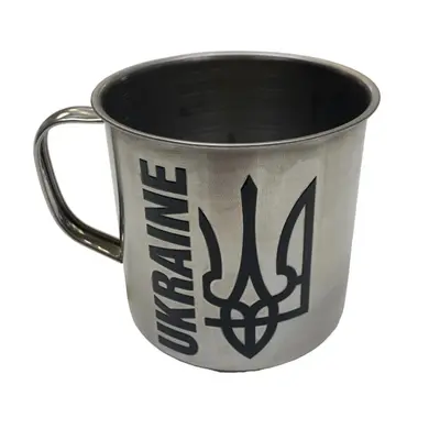 Кружка металева 440 мл з нержавіючої сталі