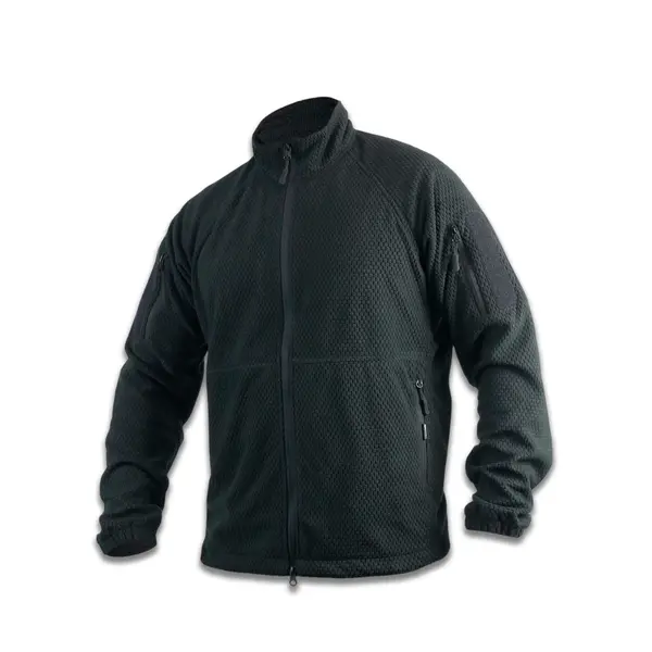 Militex Windblock Tactical Black fleece jacket mod. 6