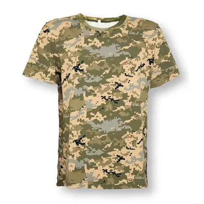 Футболка тактическая кулир пиксель зелёный M (46)