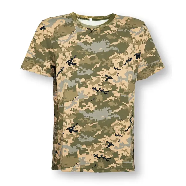 Футболка тактическая кулир пиксель зелёный 3XL (54)