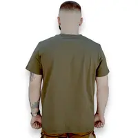 Тактична футболка з 3 велкро кулір хакі5XL (58)