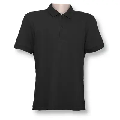 Футболка поло лакоста чёрная M (46)