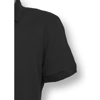 Футболка поло лакоста чорна 2XL (52)