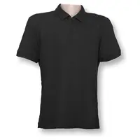 Футболка поло лакоста чёрная 3XL (54)