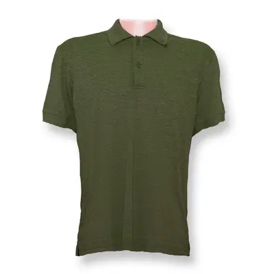Футболка поло лакоста хаки 3XL (54)