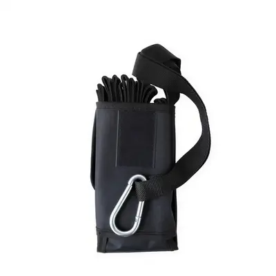 Эвакуационная стропа 7 м с чехлом черная