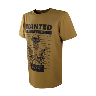 Футболка з принтом Wanted Bad Boy кулір шовкографія койот 2XL (52)