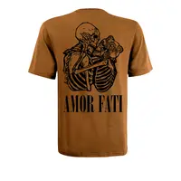 Футболка с принтом Amor Fati кулир шелкография койот 2XL (52)