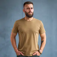 Футболка з принтом Skull Soldier кулір шовкографія койот 3XL (54)