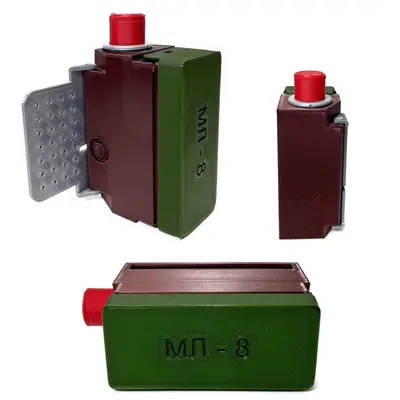 Зручний навчальний макет міни-пастки МЛ-8 (11×6,3×4,3 см, 100 г, філамент, Україна)