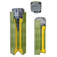 Детальний макет протитанкової міни ПТМ-3 у розрізі (31,5×8,5×8,5 см, філамент, Україна)