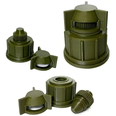 Разборный макет американской фугасной мины MI AP DV 59 (филамент, Украина)