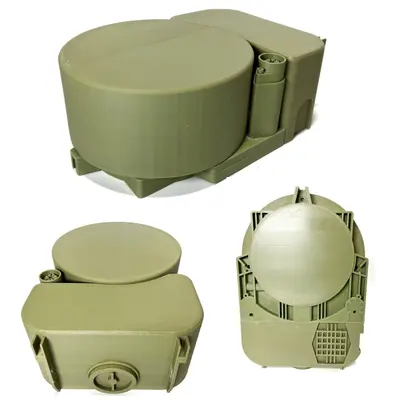 Сучасний макет протитранспортної міни HPD-2A2 (натуральна величина, філамент, Україна)