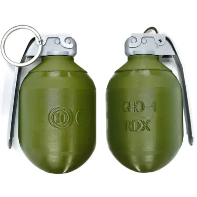 Наступальна граната — макет GHO-1 (натуральна величина, філамент, Україна)