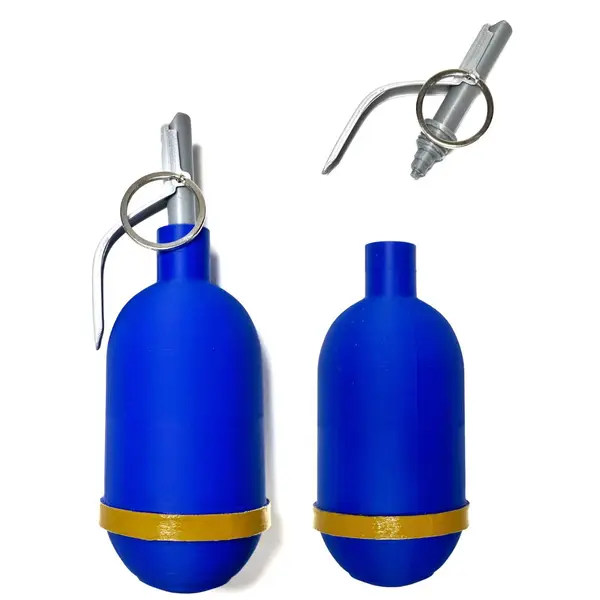 Макет подразнюючої аерозольної гранати РГР (натуральна величина, філамент, Україна)