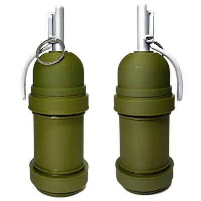 Тактичний макет світлошумової гранати SG-2T (натуральна величина, філамент, Україна)