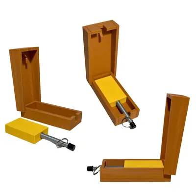 Разборный макет противопехотной мины нажимного действия ПМД-6 (в натуральную величину, филамент, Украина)