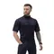 Футболка тактична бойова BEZET Combat з коротким рукавом синя M (46)