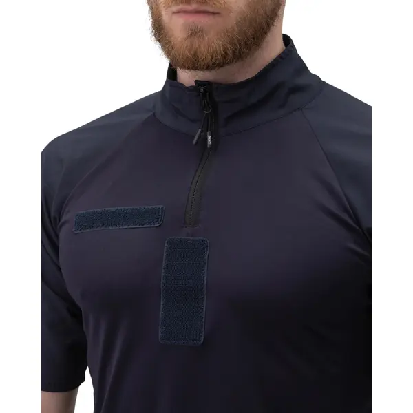 Футболка тактична бойова BEZET Combat з коротким рукавом синя 2XL (52)
