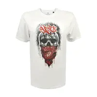 Футболка Cavalier White з принтом Skull in buff DTG M (46)