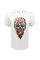 Футболка Cavalier White з принтом Skull in buff DTG M (46)