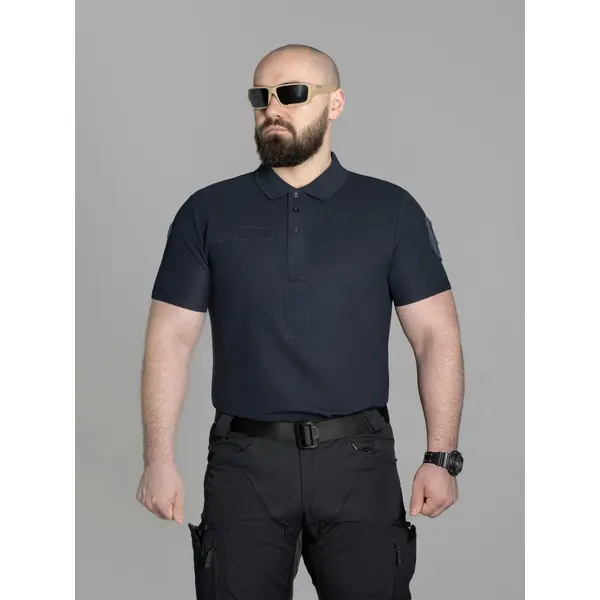 Поло тактичне BEZET ДСНС dark navy M (46)