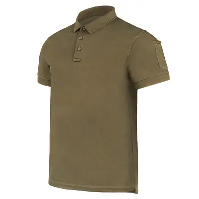 Поло тактичне TACTICAL QUICK DRY dark coyote L (48)