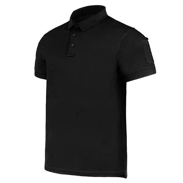 Поло тактичне TACTICAL QUICK DRY чорна L (48)
