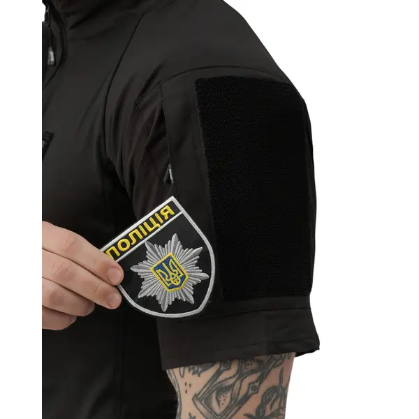 Футболка тактична бойова BEZET Combat з коротким рукавом чорна L (48)