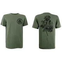 Футболка с принтом Black series № 5 Необмежено придатний кулир шелкография хаки S (44)