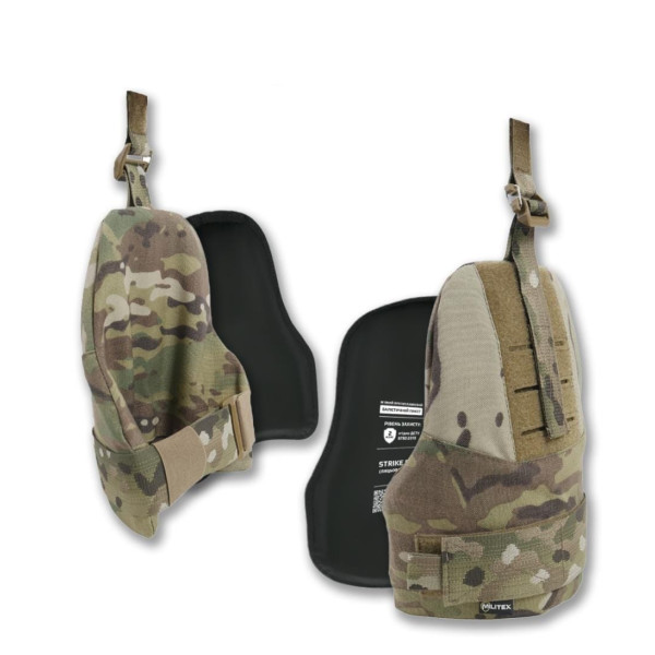 Захист плечей з балістичним пакетом 2 клас захисту Militex cordura USA Multicam