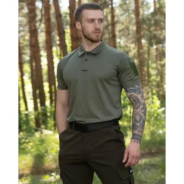 Поло тактичне бойове BEZET x Sword хакі L (48)