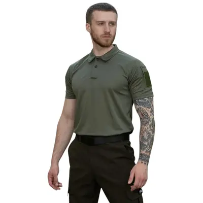 Поло тактическое боевое BEZET x Sword хаки XL (50)