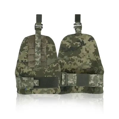 Захист плечей Kiborg з балістичним пакетом 2 клас захисту Militex Pixel