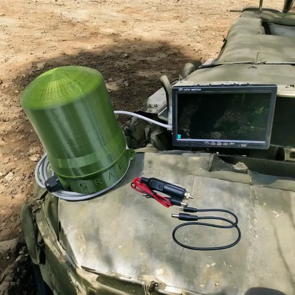 Детектор FPV-дронов «GRAB» стационарный, 4-диапазонный: 1,2 + 5,8 + 3,3 + 7,5 ГГц