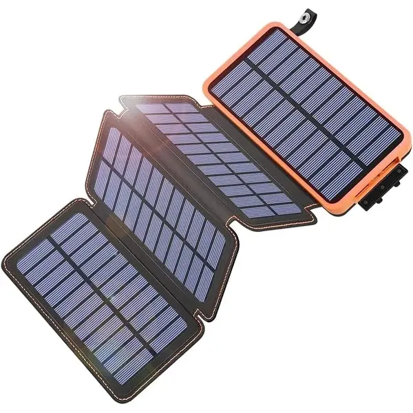 Повербанк з 4 сонячними панелями iPower S25 10000мАч