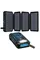 Повербанк 20000mAh з сонячною панеллю портативний