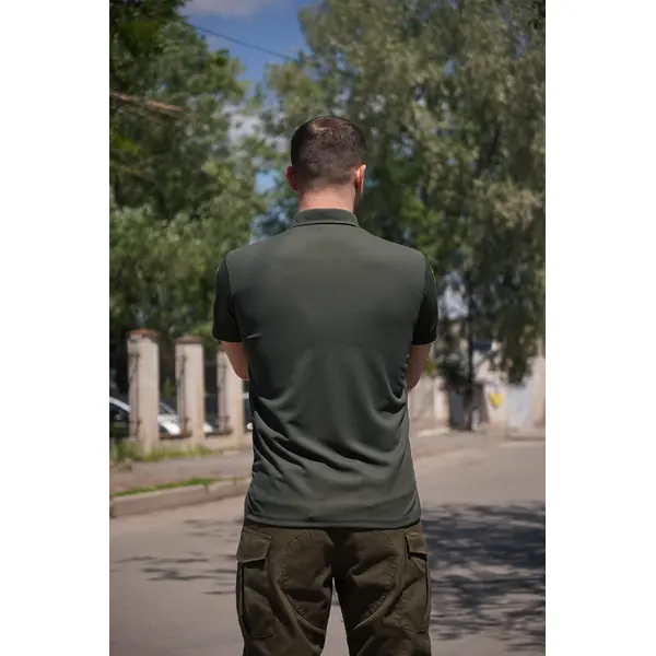 Футболка поло CoolPas BR хакі