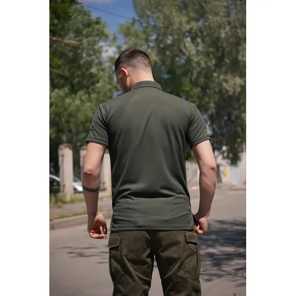 Футболка поло CoolPas BR хакі