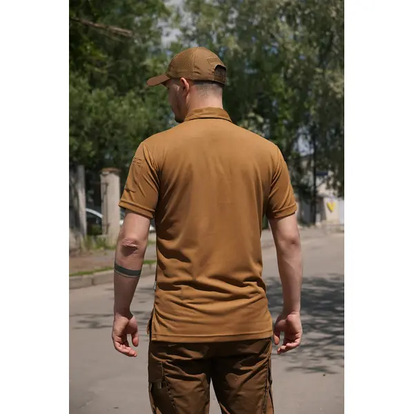 Футболка поло CoolPas BR койот