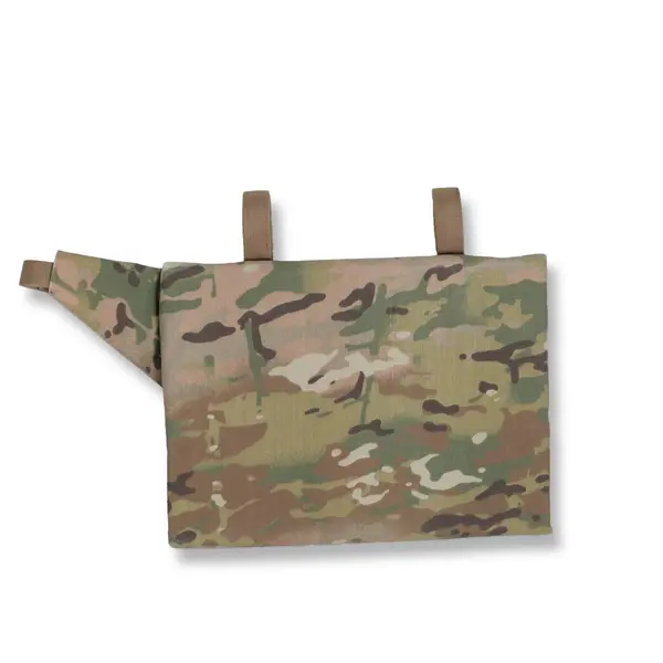 Каремат-сидушка Kiborg з балістичним пакетом 2 клас захисту Militex 20mm Cordura Multicam