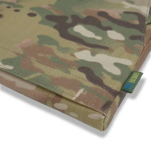 Каремат-сидушка Kiborg з балістичним пакетом 2 клас захисту Militex 20mm Cordura Multicam