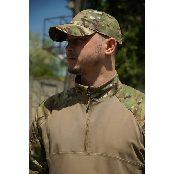 Тактическая боевая рубашка RF multicam-tan BR S