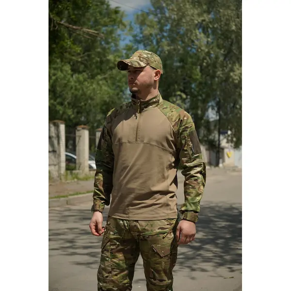 Тактическая боевая рубашка RF multicam-tan BR XL