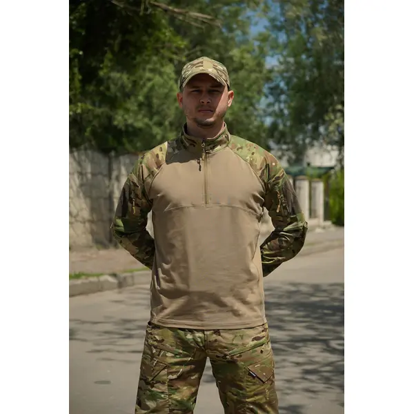 Тактическая боевая рубашка RF multicam-tan BR 3XL