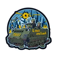 ПВХ Патч (шеврон) "To hell and back"