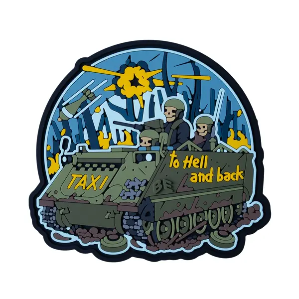 ПВХ Патч (шеврон) "To hell and back"